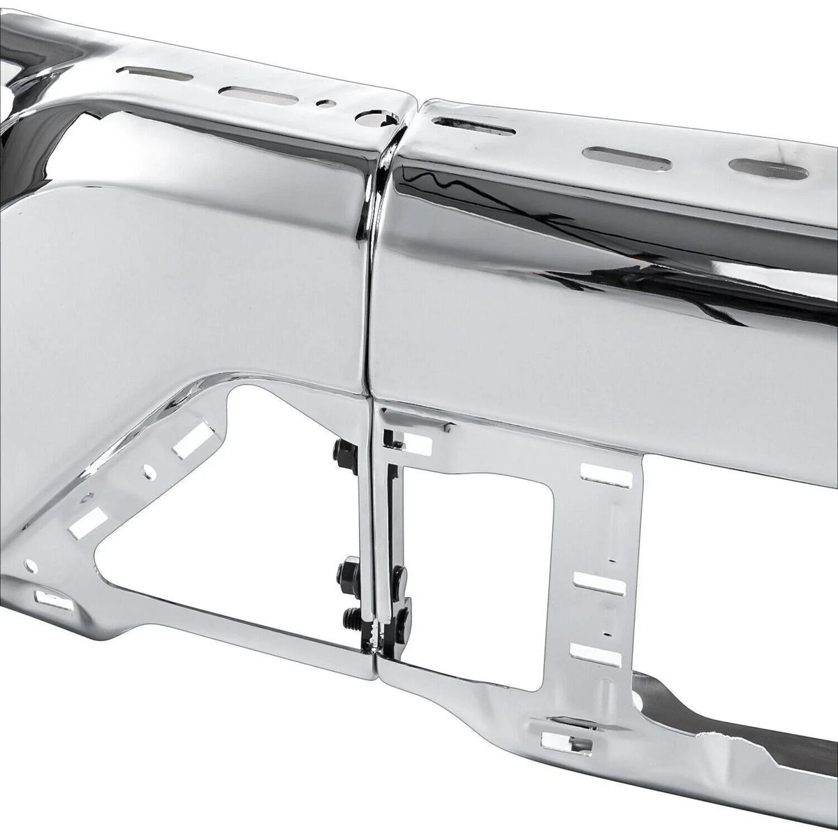 Front Bumper Face Bar Chrome for Ford F-150 (2021–2023) W/Fog Hole
