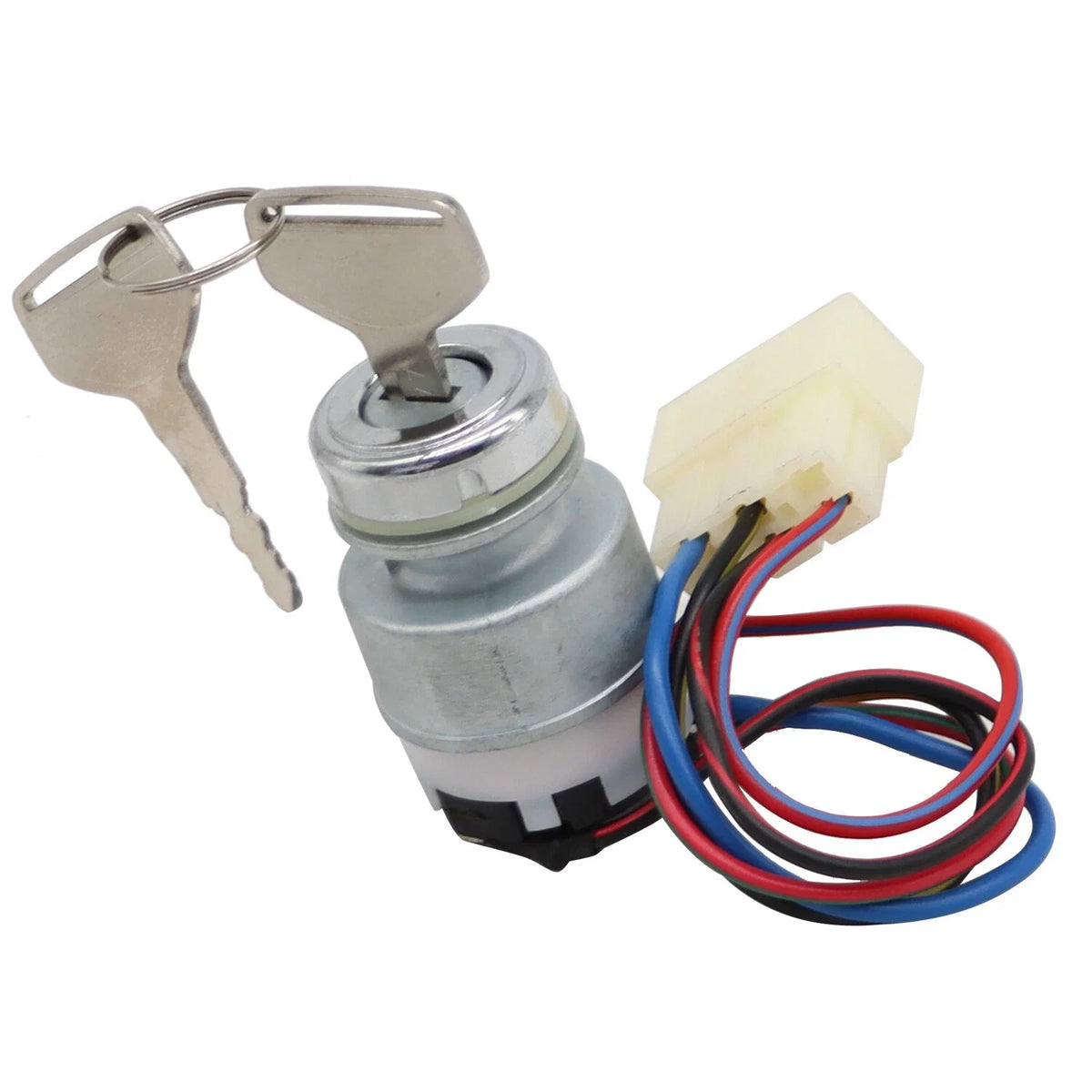 Ignition Starter Switch with Keys for Kioti CK DK DS RX Tractors (T4625-B0100)