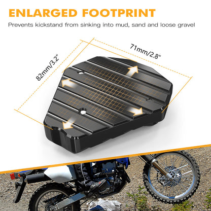 CNC Side Stand Kickstand Extension Pad for Suzuki DRZ400S DRZ400SM (2000–2024)