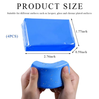 4X Car Clay Bars for Auto (100g Premium Grade)