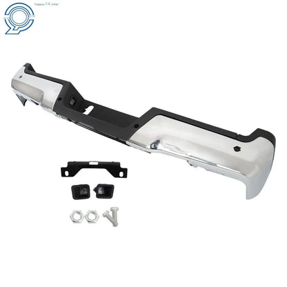 Chrome Park Rear Step Bumper Assembly for Ford F-250 F-350 Super Duty (2017–2022)