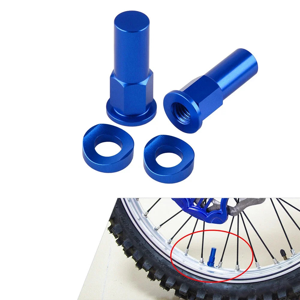 Rim Lock Nut & Washer Kit for Husaberg Husqvarna TE/FE, Yamaha YZ/WR (All Years)