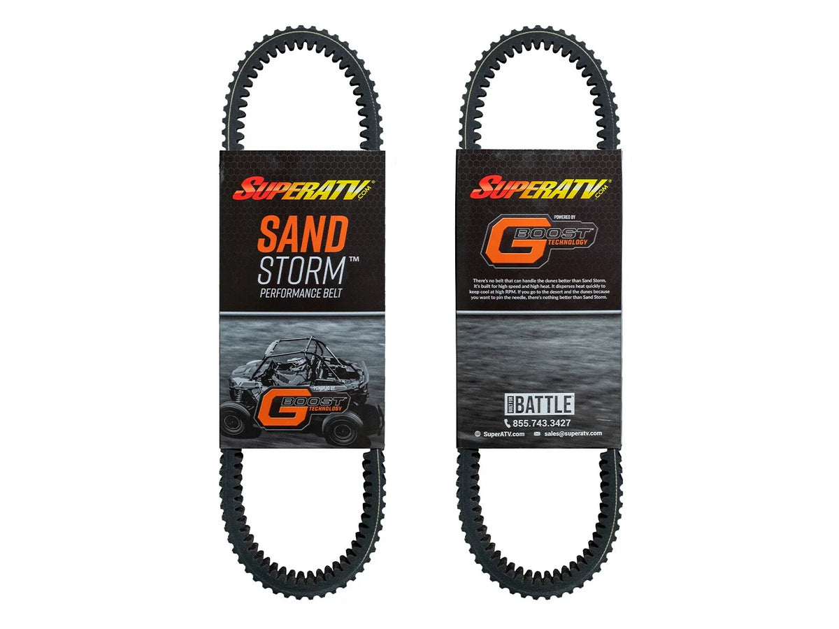 SuperATV Sand Storm Drive Belt for Polaris RZR XP 1000 / 900 (OEM # 3211148)
