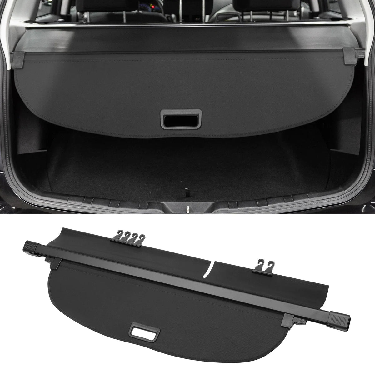 Retractable Cargo Cover for Honda CR-V (2017–2022) Gloss Black