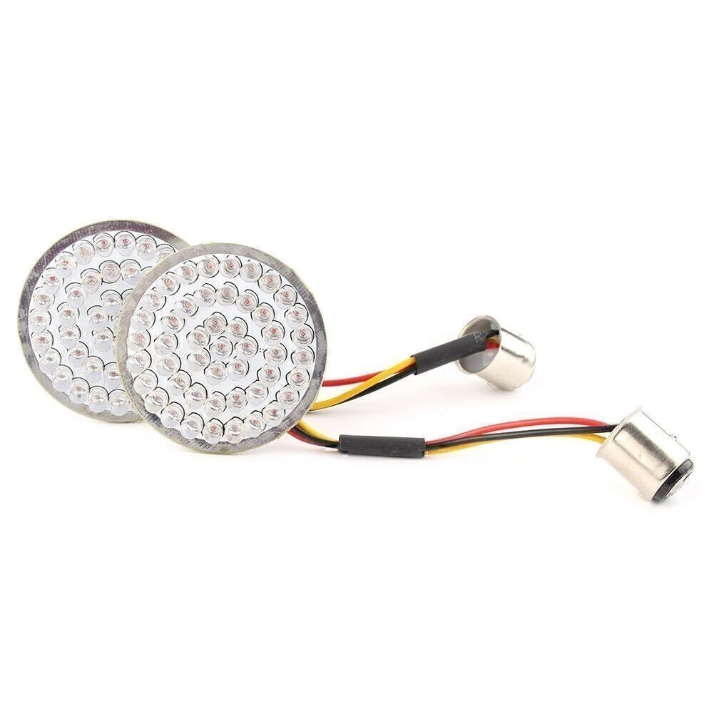 2X LED Turn Signal Light Indicator Bulbs for Harley Honda 