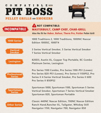 2-Pack Temp Meat Probe for Pit Boss Pellet Grills