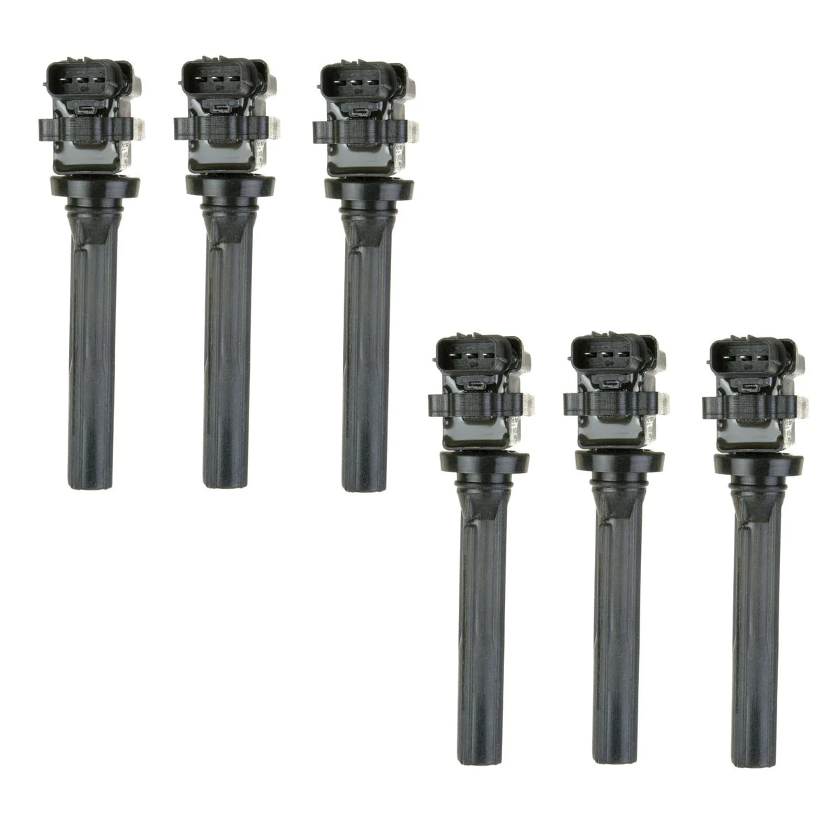 Set of 6 Ignition Coils for Suzuki Grand Vitara V6 (1999–2005)