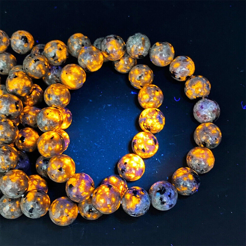 8Pcs 8mm Yooperlite Crystal Healing Stretch Bracelet for