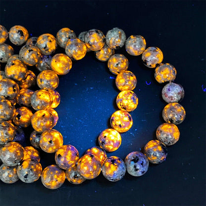 8Pcs 8mm Yooperlite Crystal Healing Stretch Bracelet for