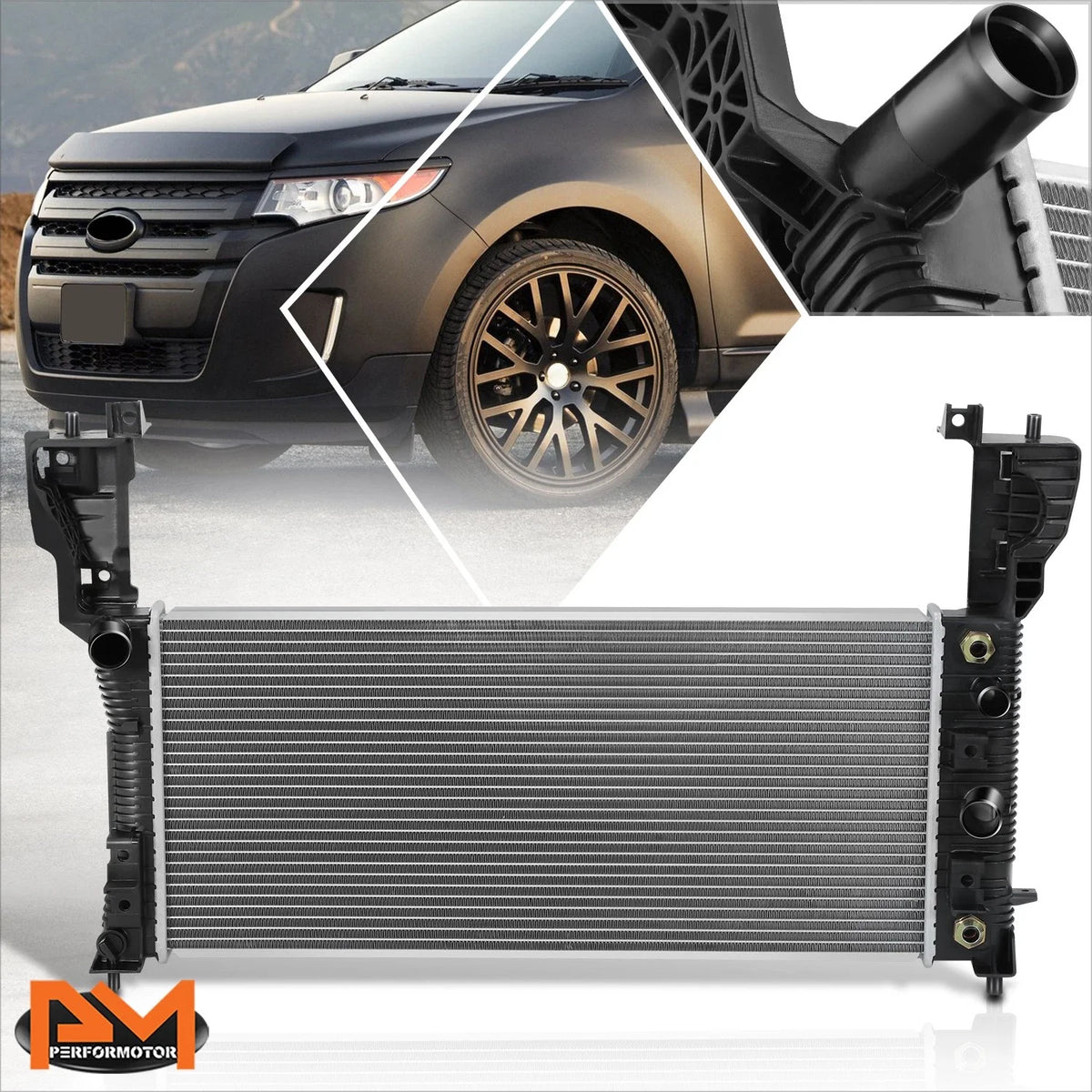Full Aluminum Core Cooling Radiator for Ford Edge (2012–2014) DPI-13356