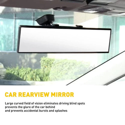 300MM Wide Convex Clip-On Rear View Mirror for Universal Cars
