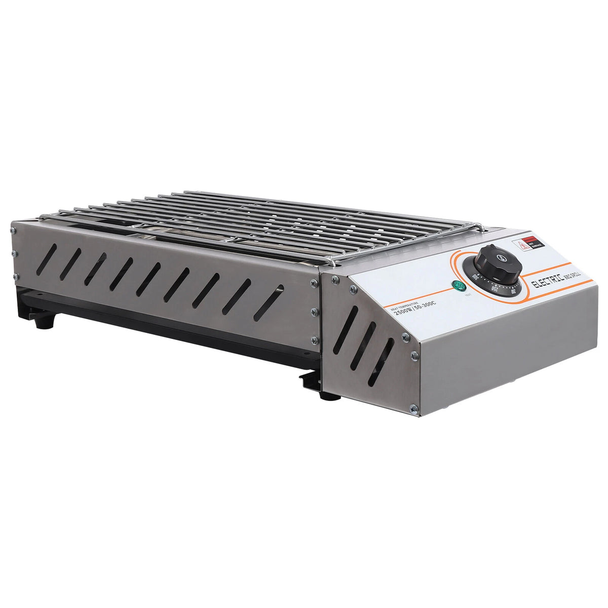 Electric BBQ Grill Countertop Stainless Steel for Outdoor Cooking