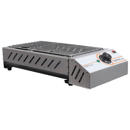 Electric BBQ Grill Countertop Stainless Steel for Outdoor Cooking
