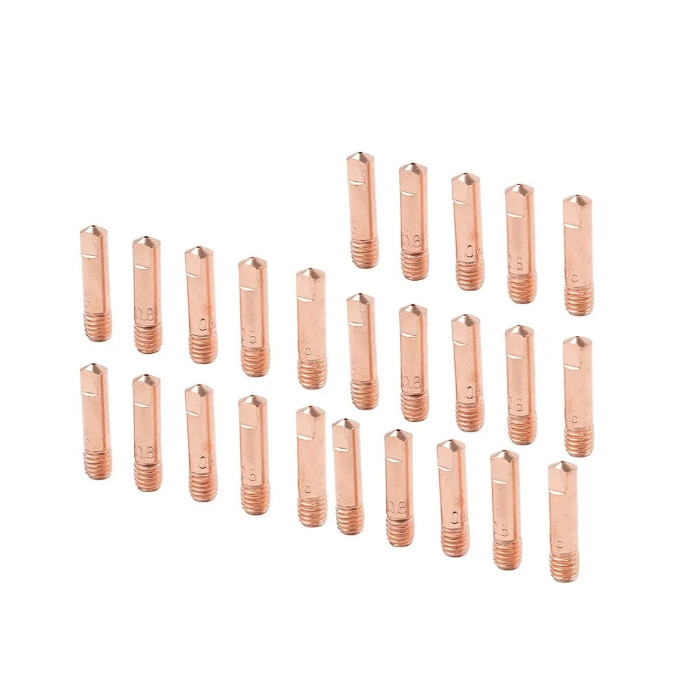 25pcs Contact Tip 11-30/11-35 (.030"/.035") for MIG Guns 100L Mini
