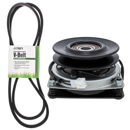 Electric PTO Clutch & Belt Kit for Jonsered LT2120A2 (180505, 583389701)