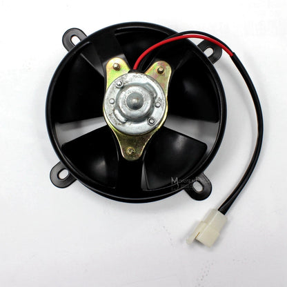 2X 6" Radiator Thermo Electric Cooling Fan for Dirt Quad Bike ATV (150cc 300cc)