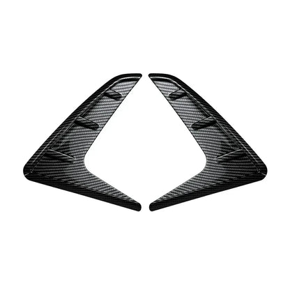 2X Carbon Look Add-On Side Fender Vent Duct Trims for BMW 3-Series G20/G21