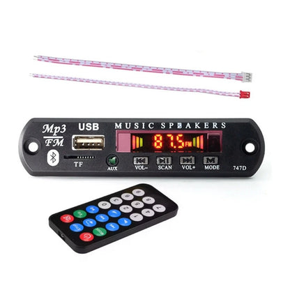 3 Wireless 12V MP3 WMA Decoder Board Audio Module for Car