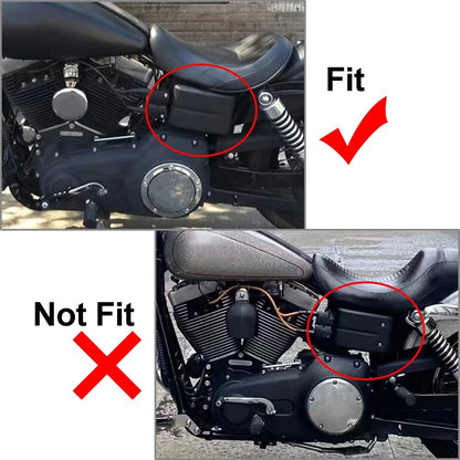 Battery Side Cover for Harley Dyna Fat Bob Low Rider Wide Glide (2006–2017)