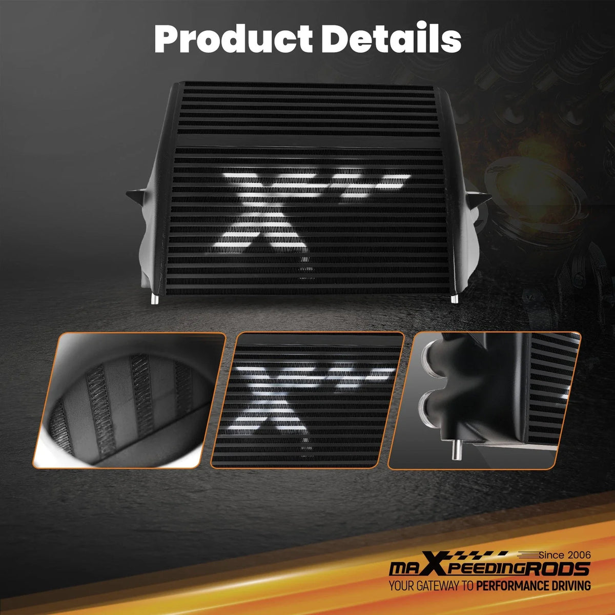 Bar and Plate Intercooler for Ford F-150 EcoBoost (2015–2020)