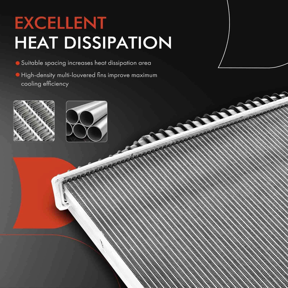 Radiator with Transmission Oil Cooler for Kia Sorento (2007–2009)