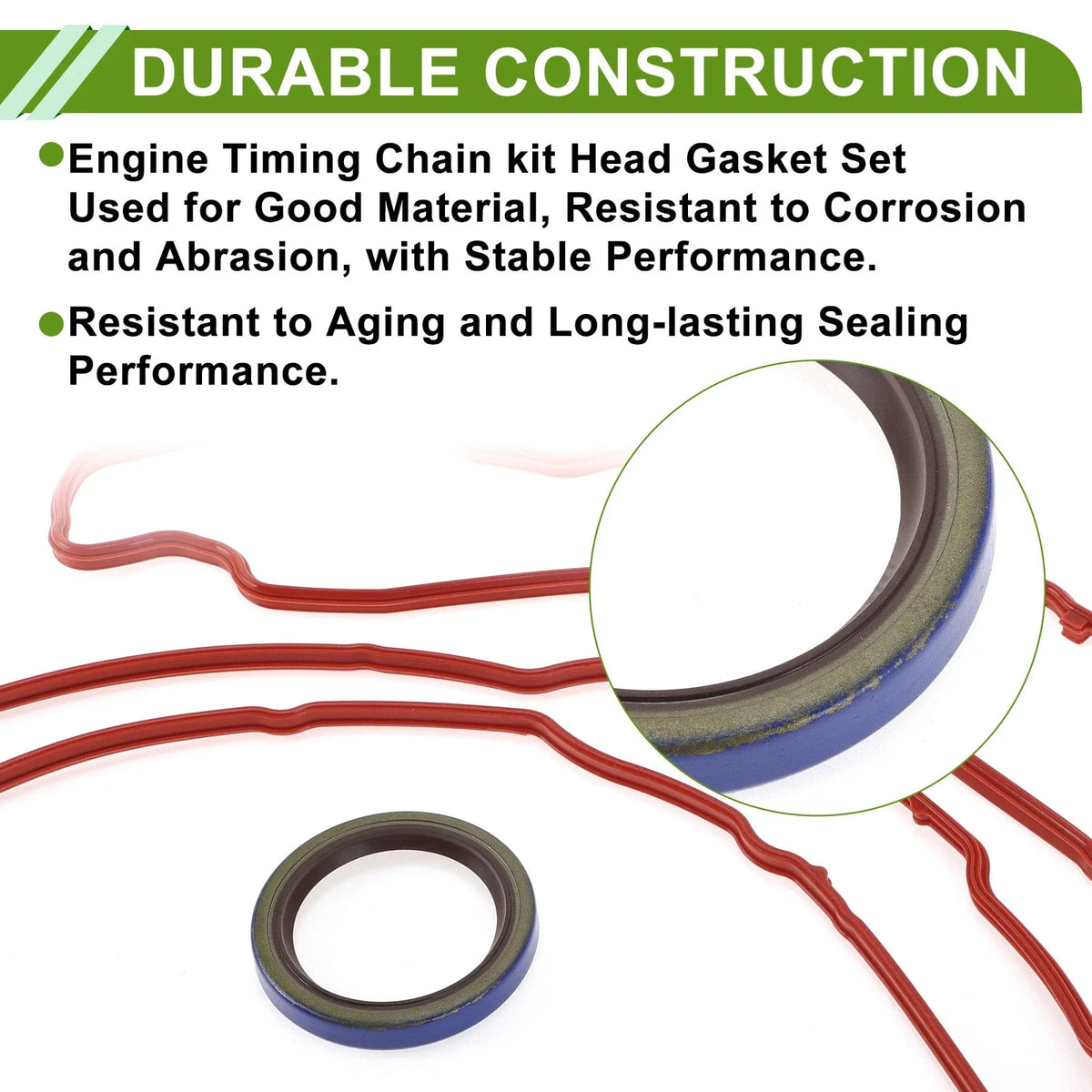 Timing Cover Gasket Set for Ford Expedition 5.4L (2005–2012)