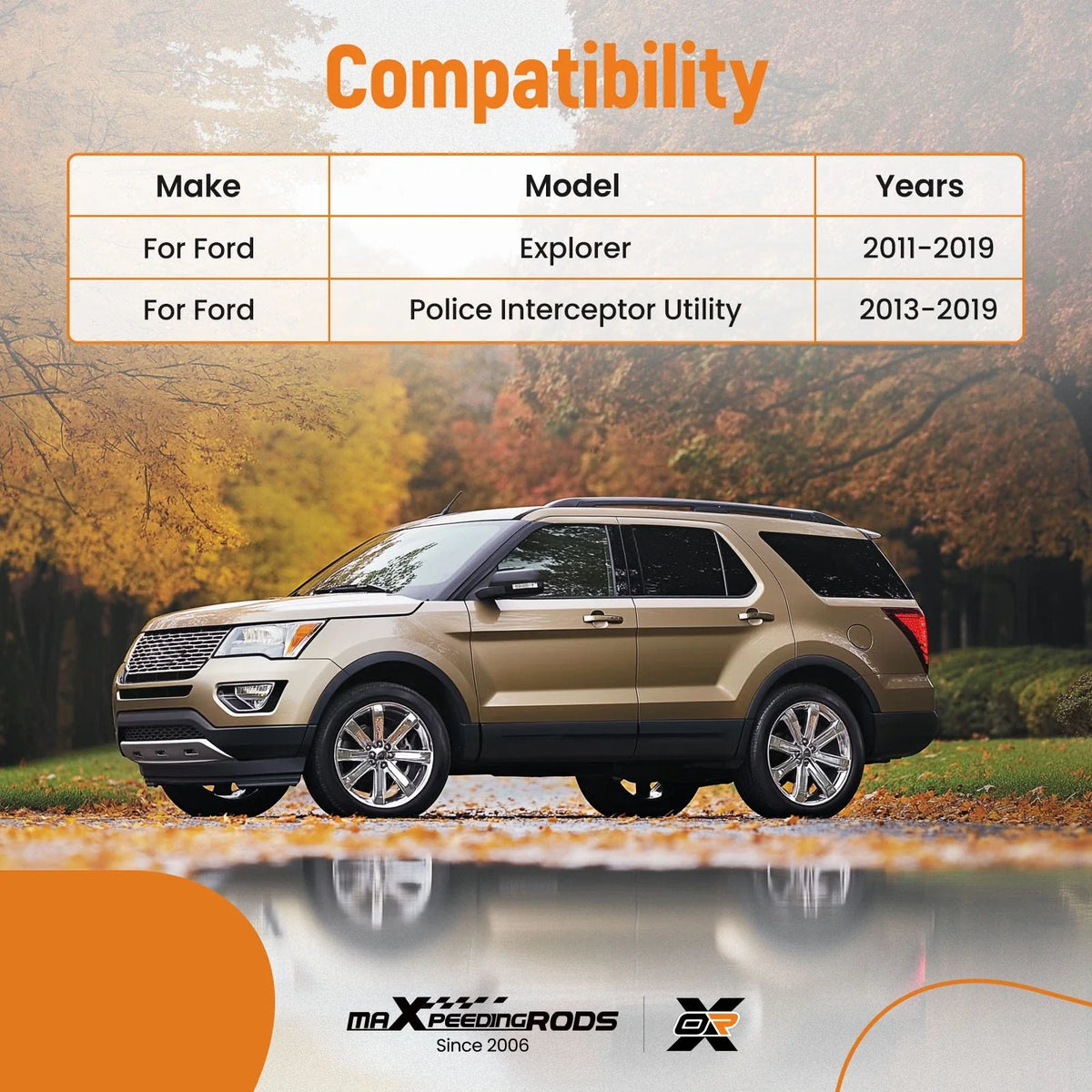 Rear Upper Control Arm Kit for Ford Explorer (2011–2019)