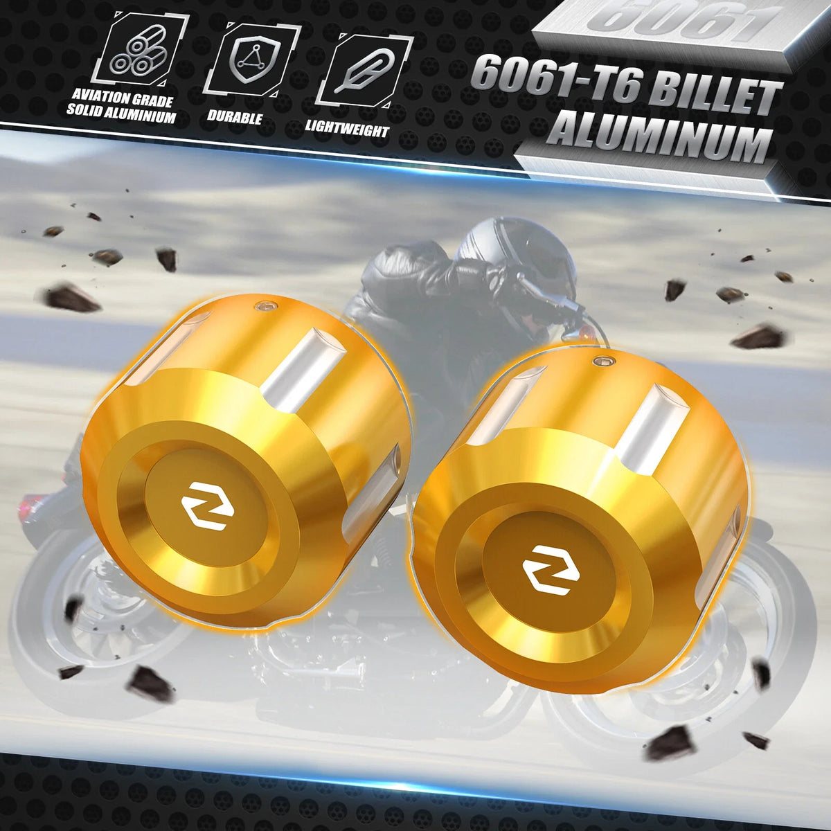 Rear Axle Nut Covers for Harley Road King Special FLHRXS FLHR (2017–2024)