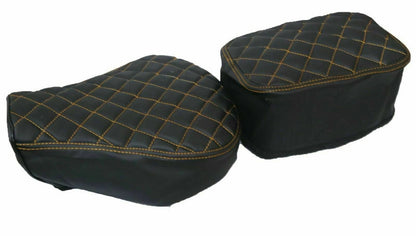 Front & Rear Seat Cover for Royal Enfield Classic Motorcycle