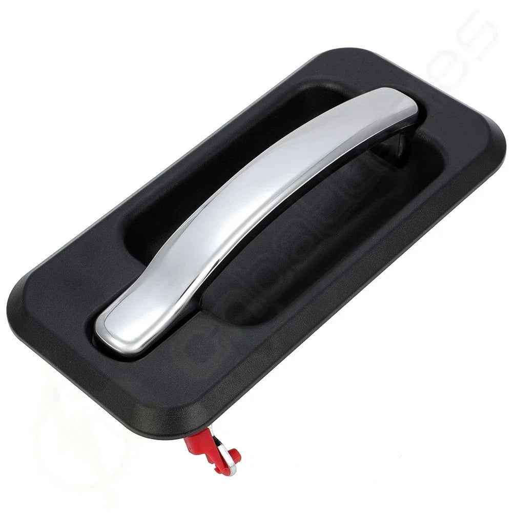 Outside Rear Driver Side Door Handle for Hummer H2 (2003–2009) Chrome/Black