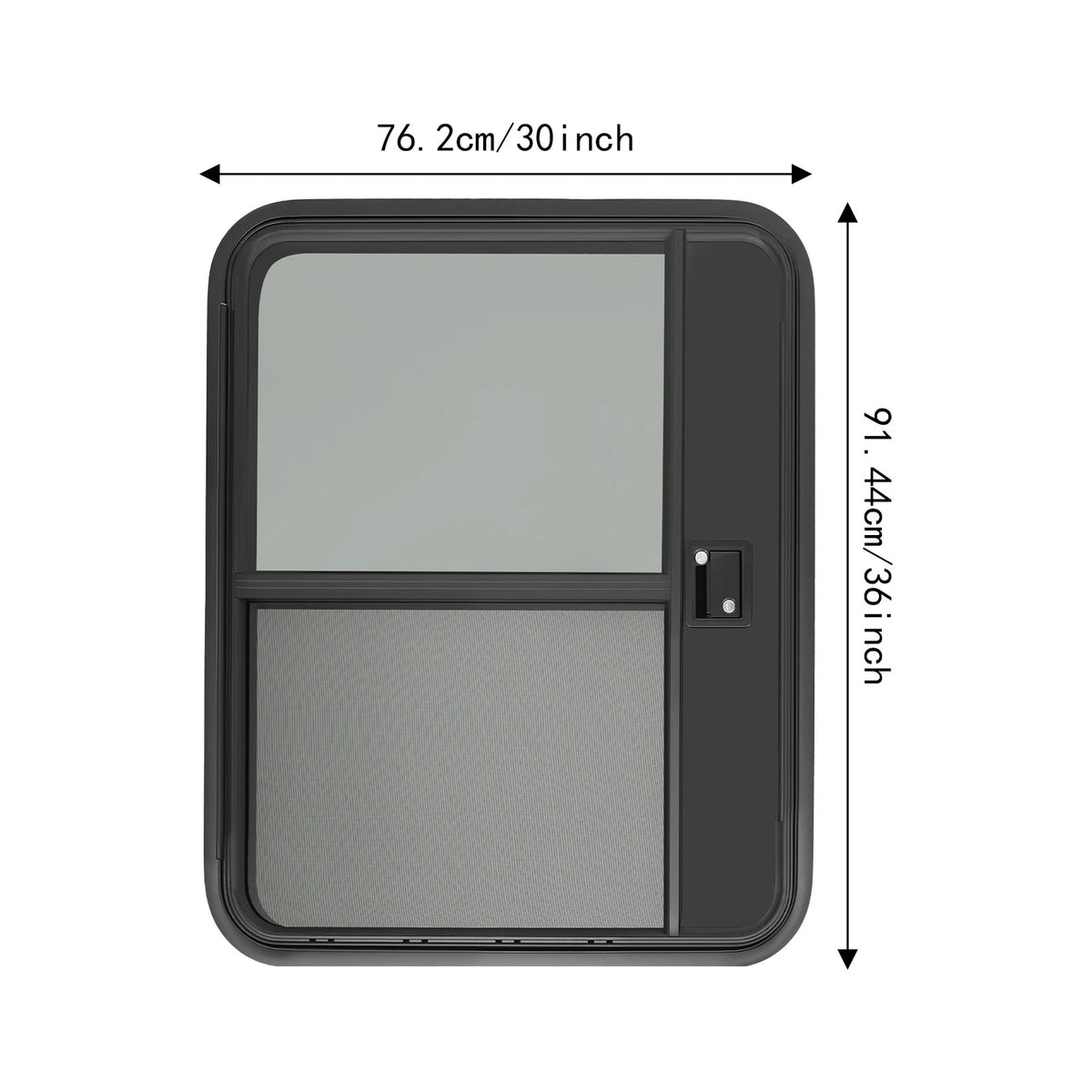 30"x36" RV Entry Door for Teardrop Trailer (Driver Side LH)
