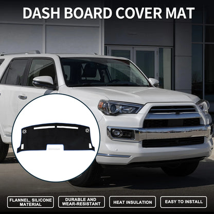 Dashboard Cover Mat for Nissan Moco MG33S (2012–2018) Black Blue Set of 1