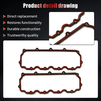 Valve Cover Gasket for Ford Excursion F-250 F-350 E-350 (2003–2010)