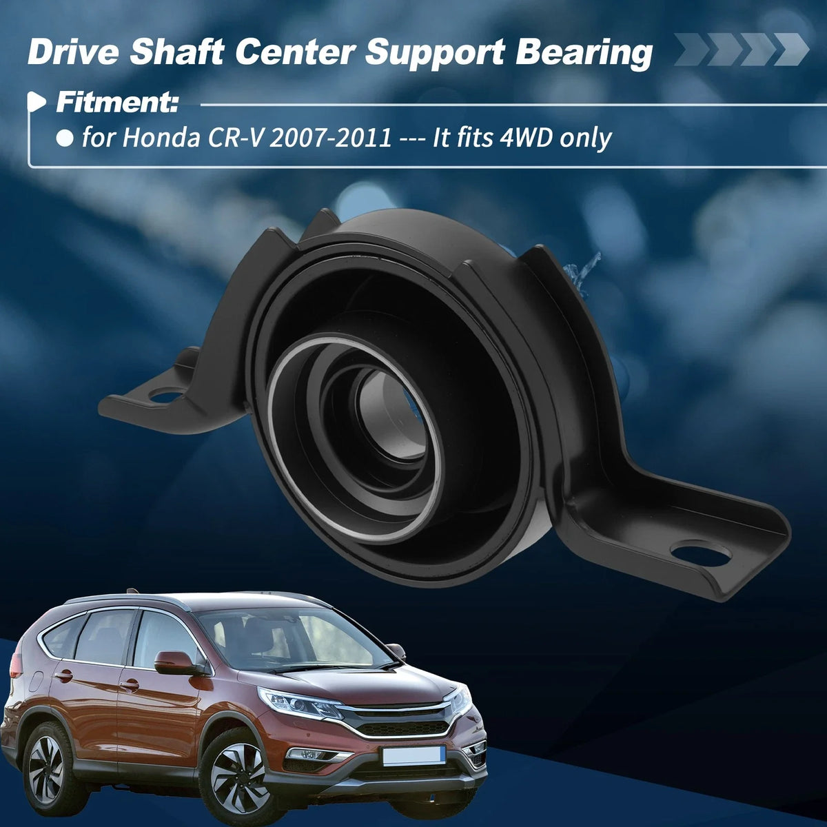 Drive Shaft Center Support Bearing for Honda CR-V (2007–2011) No. 40100SWAA01