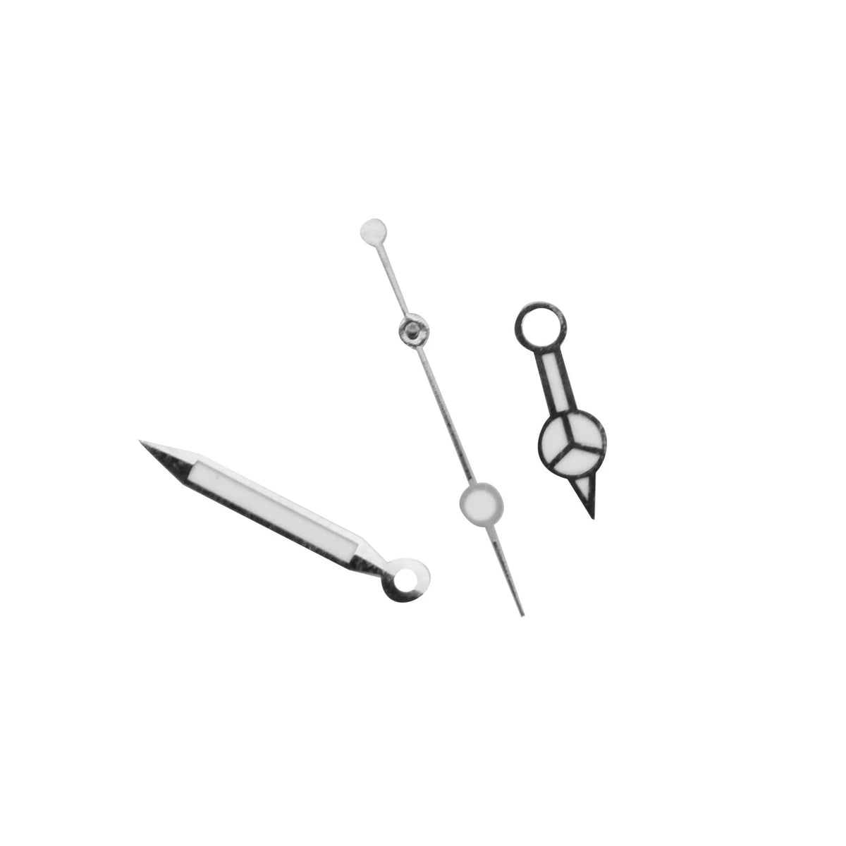 Silver Plated Watch Hands Kit for ETA 2824 Tudor Submariner D