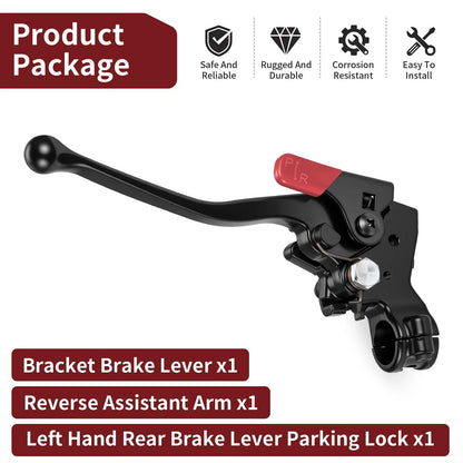 Left Hand Rear Brake Lever Assembly for Honda Recon 250 ES TRX250TE (2016–2024)