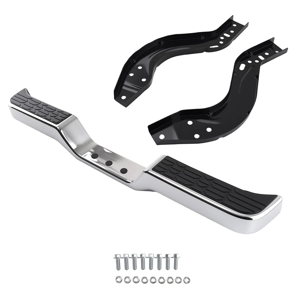 Chrome Rear Steel Bumper Kit for Toyota Pickup (1989–1995) TO1102221