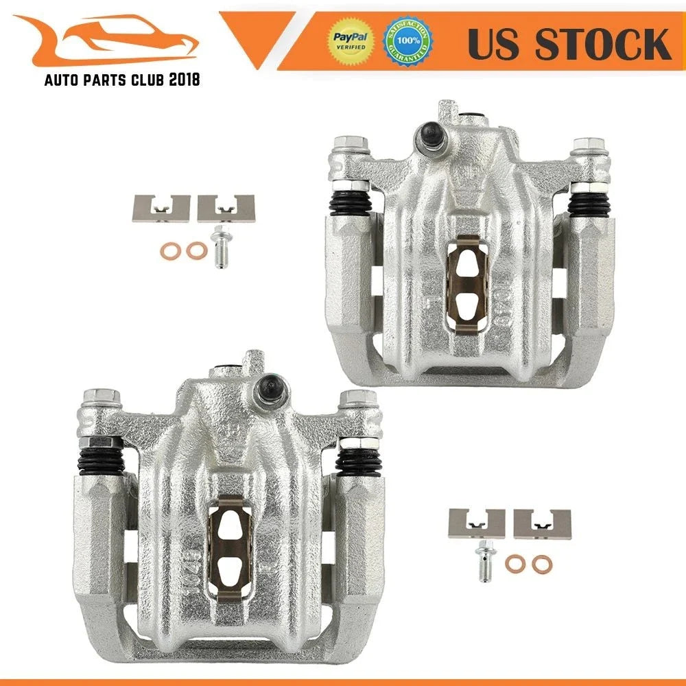 Set of 2 Rear Brake Calipers for Honda CR-V (2002–2004) & Odyssey (1995–1998) w/ Bracket