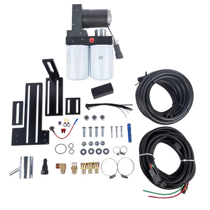 2X Diesel Fuel Lift Pump System TSC10100G for Chevy GMC Duramax 6.6L (2001–2010)