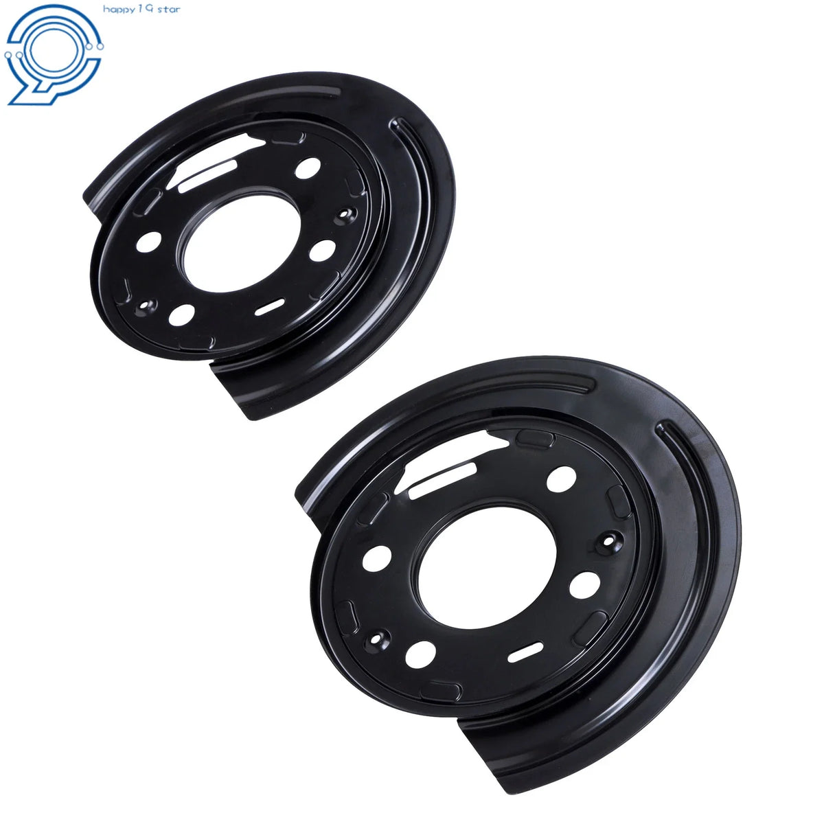 2X Rear Brake Backing Plate Dust Shield for Chevy Avalanche Silverado (2001–2006)