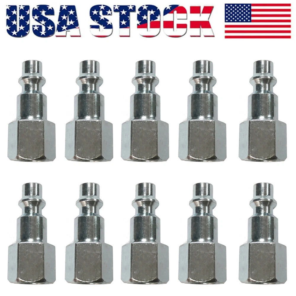 10Pcs Quick Connector Male 1/4 NPT for Various Applications