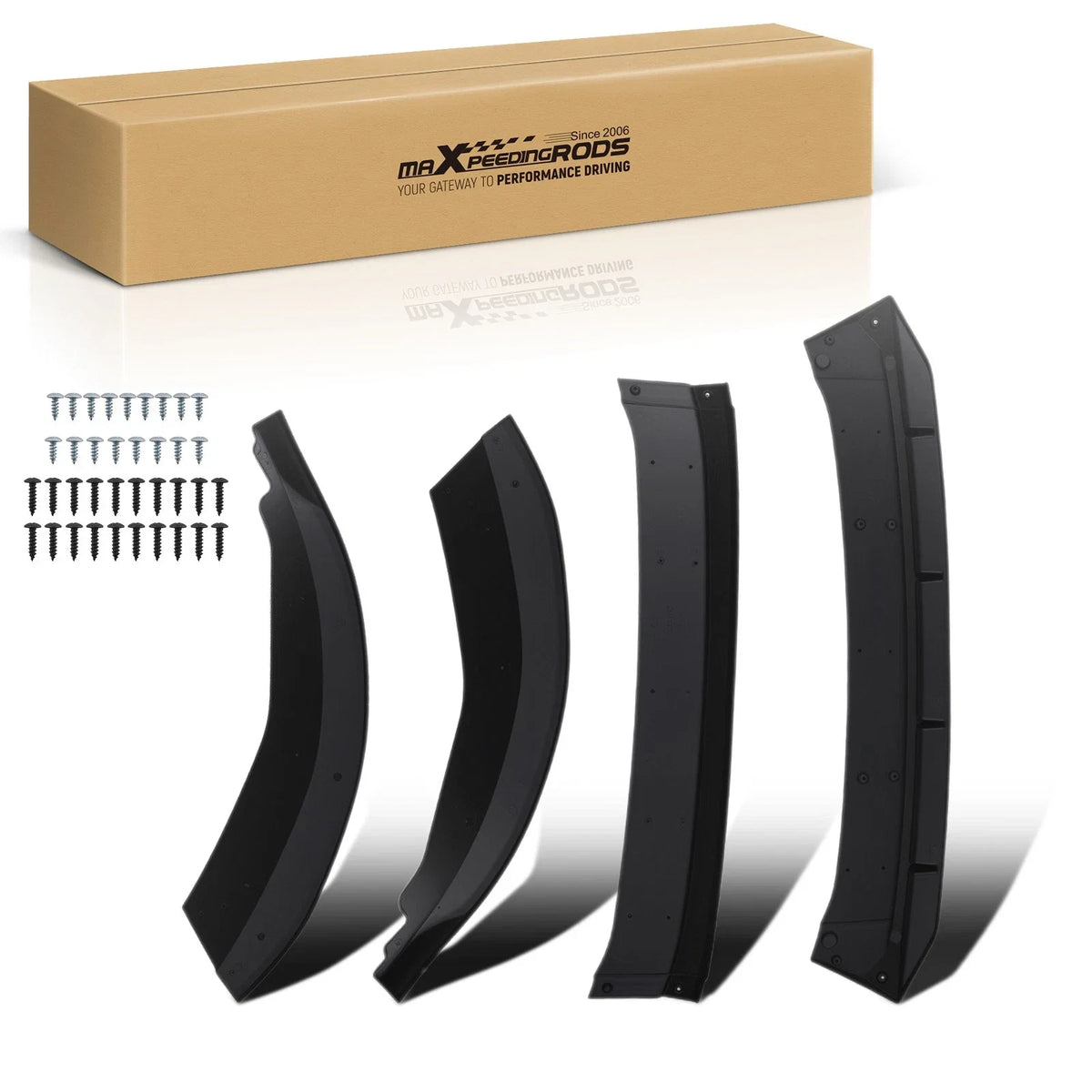 Bumper Lip M Style Kit for Honda Accord (2023–2025) Black Plastic
