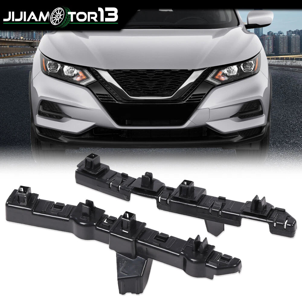 1 Pair Front Bumper Brackets for Nissan Rogue Sport (2017–2022) J-02BUN1604ABK