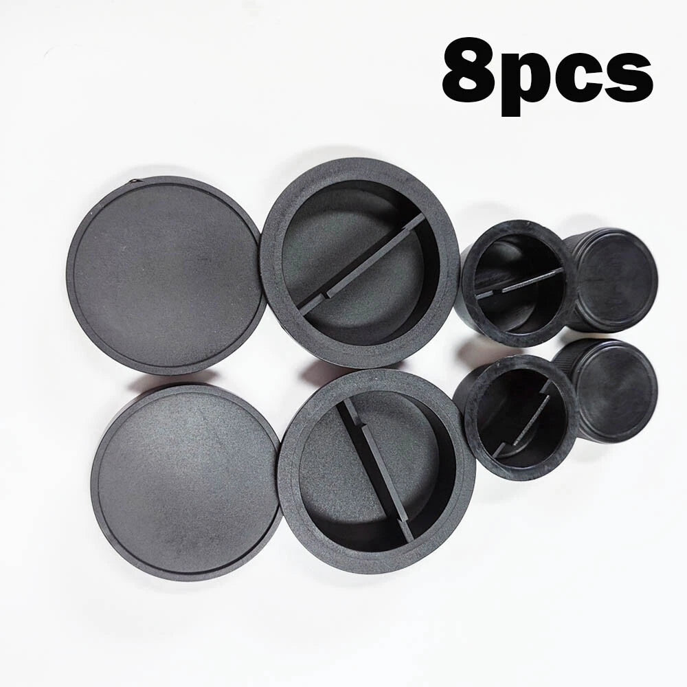 8pcs Dust Caps for 1.25'' / 2'' Mount Focusers Telescope Eyepieces