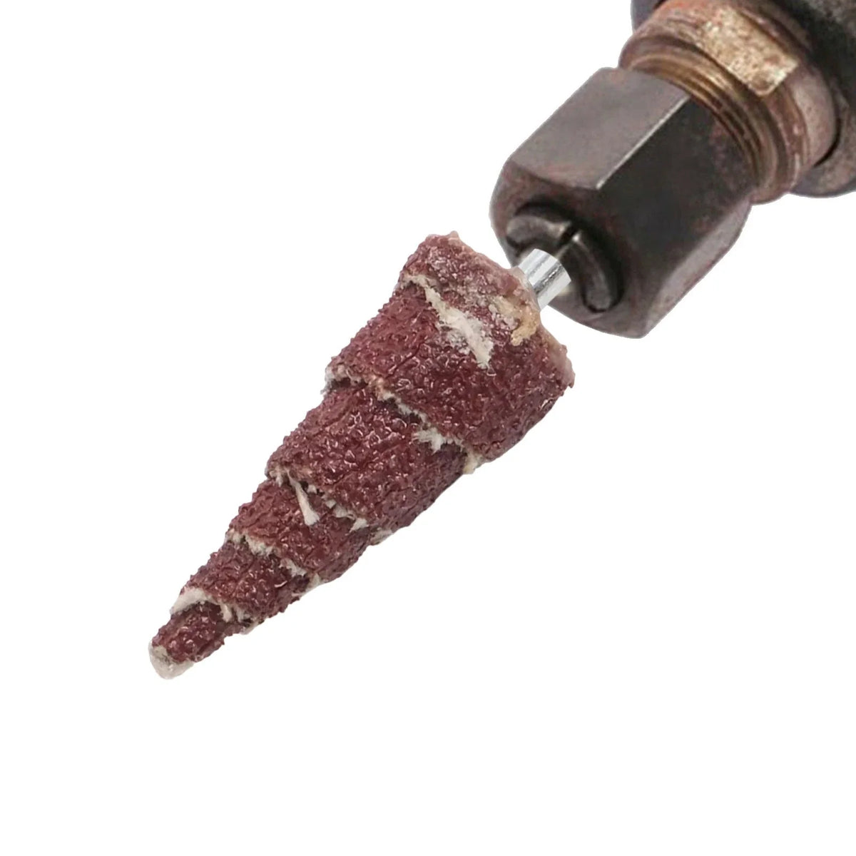 10pcs 80 Grit Cone Sanding Flap Wheels for Polishing and Grinding Tools