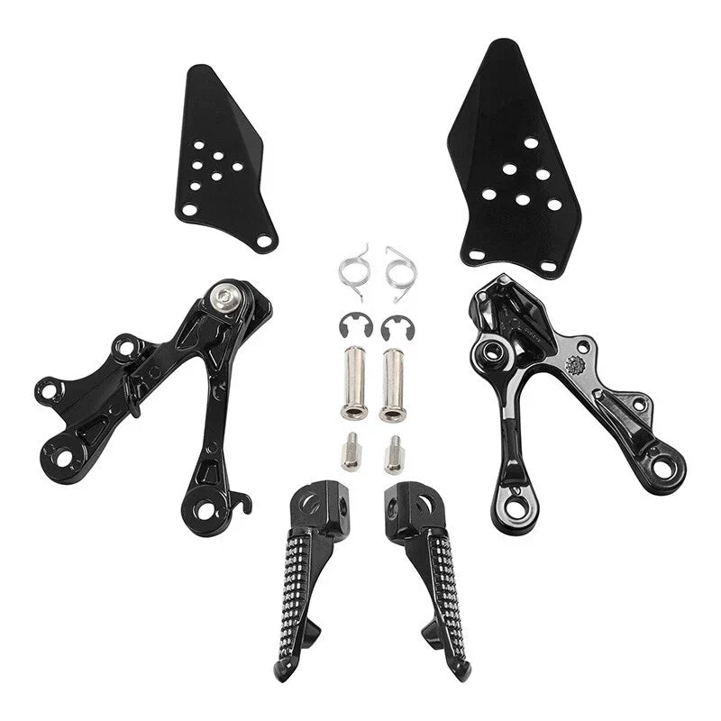 Driver Foot Pegs Bracket Kit for Kawasaki Ninja ZX6R ZX636 (2009–2024)
