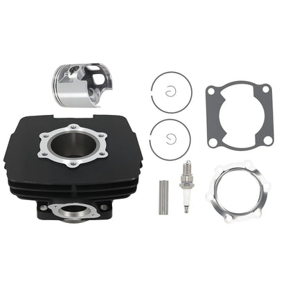 Top End Rebuild Kit with Cylinder Piston Gasket 66mm for Yamaha DT175 MX175 (1978–2014)