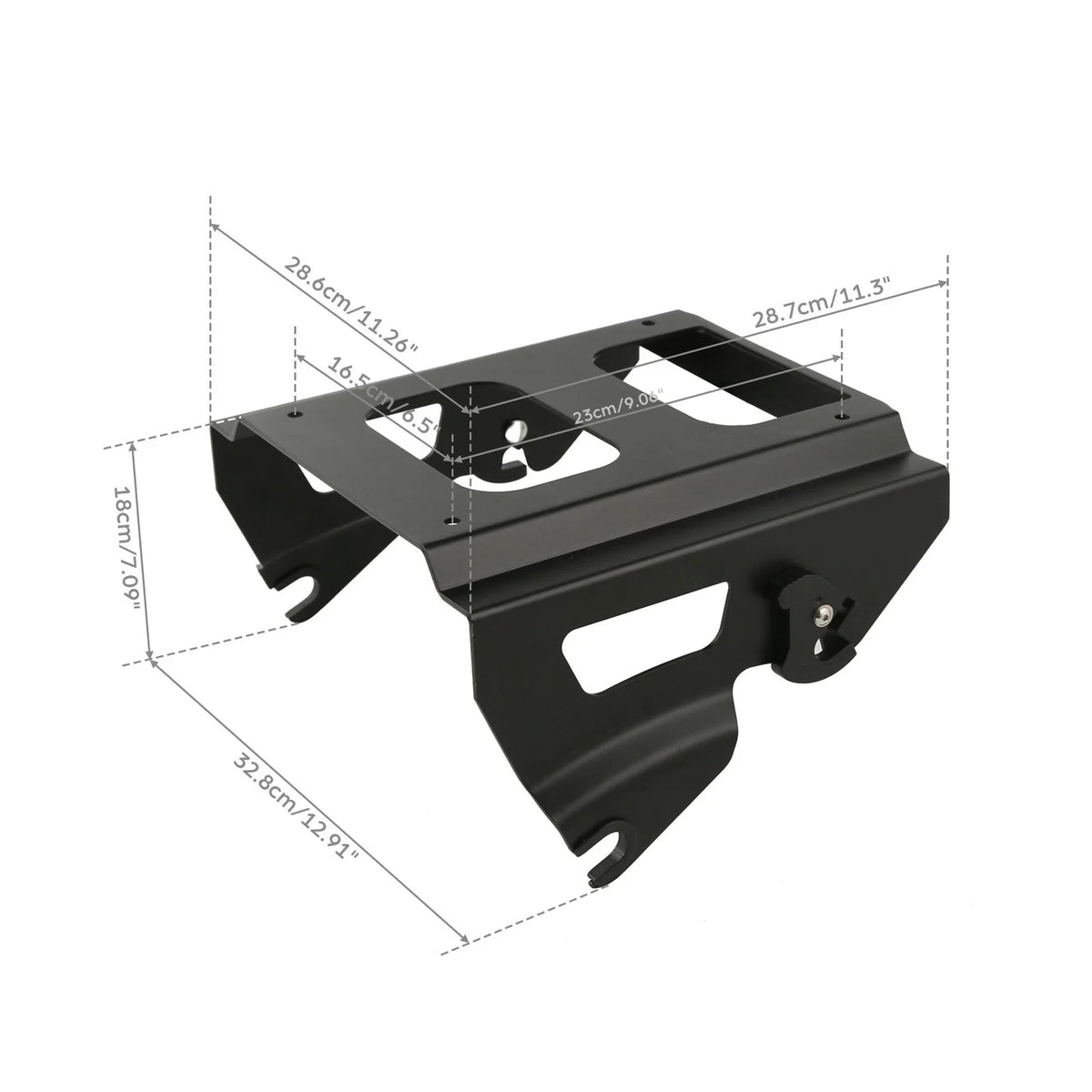Solo Mount Rack for Harley Touring Road King Street Glide (2009–2013)