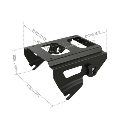 Solo Mount Rack for Harley Touring Road King Street Glide (2009–2013)
