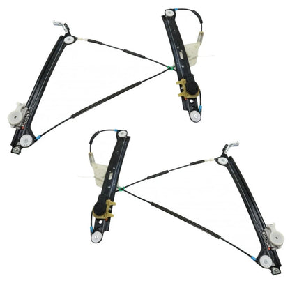 Power Window Regulator Pair for BMW 135is (2013) PLX-M0-USA-RB46290006-CL360A72